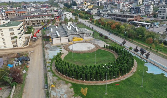 Başiskele’de Bilim Parkı Hızla Yükseliyor