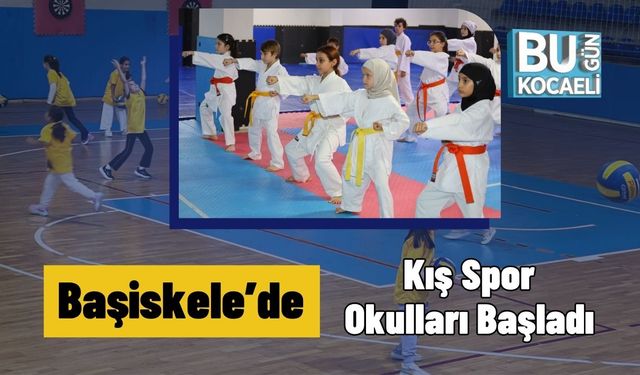 Başiskele’de Kış Spor Okulları Başladı