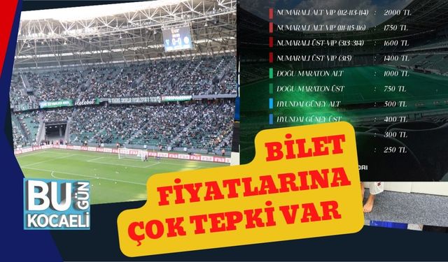 Bilet Fiyatlarına Çok Tepki Var