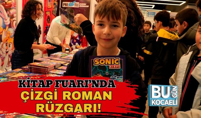 Kitap Fuarı’nda Çizgi Roman Rüzgarı!