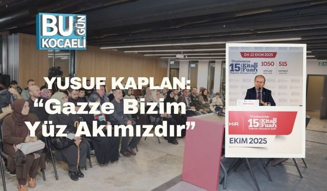 Yusuf Kaplan: “Gazze Bizim Yüz Akımızdır”