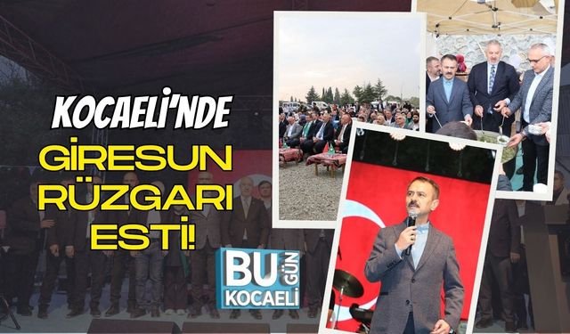 Kocaeli’nde Giresun Rüzgarı Esti!
