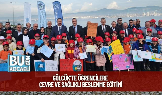Gölcük’te Öğrencilere Çevre ve Sağlıklı Beslenme Eğitimi