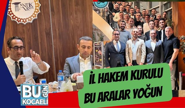 İl Hakem Kurulu Bu Aralar Yoğun