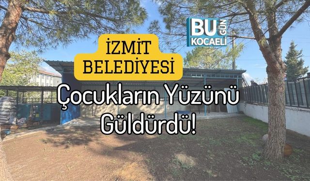 İzmit Belediyesi Çocukların Yüzünü Güldürdü!