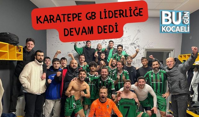 Karatepe GB Liderliğe Devam Dedi