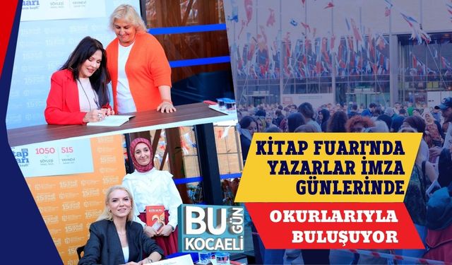 Kitap Fuarı'nda Yazarlar İmza Günlerinde Okurlarıyla Buluşuyor