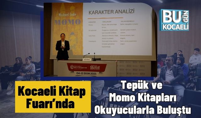 Kocaeli Kitap Fuarı’nda Tepük ve Momo Kitapları Okuyucularla Buluştu