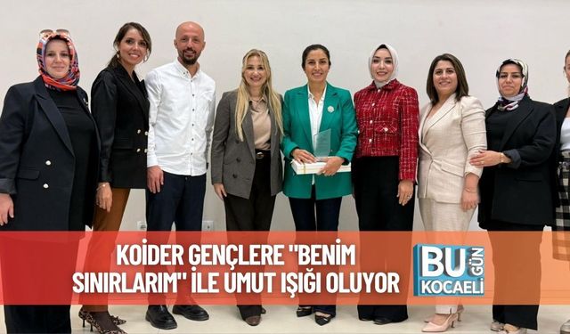 KOİDER Gençlere "Benim Sınırlarım" İle Umut Işığı Oluyor