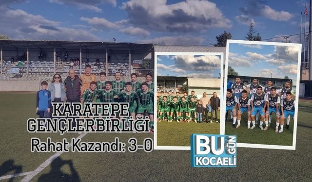 Karatepe Gençlerbirliği Rahat Kazandı: 3-0