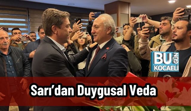 Sarı’dan Duygusal Veda
