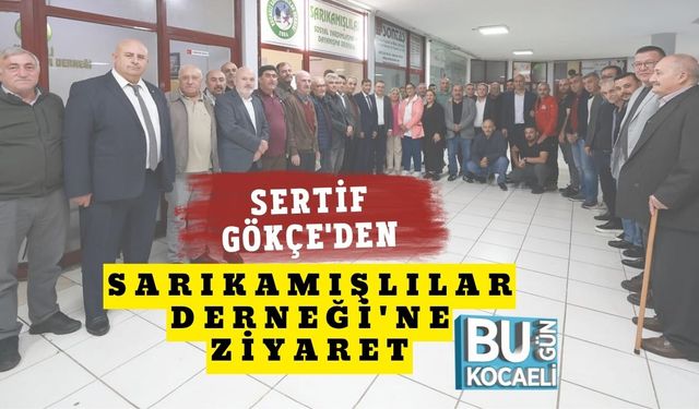 Sertif Gökçe'den Sarıkamışlılar Derneği'ne Ziyaret
