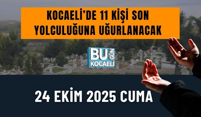 Kocaeli’de 11 Kişi Son Yolculuğuna Uğurlanacak