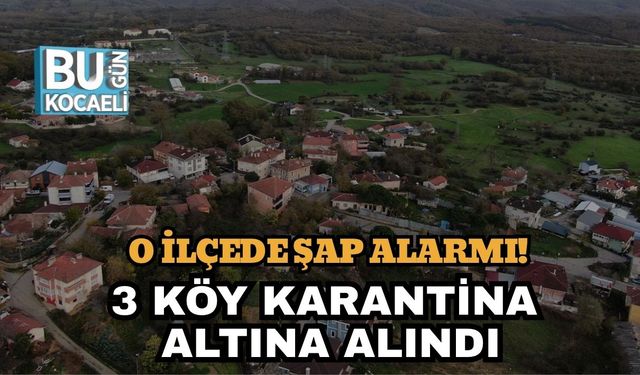 O İlçede Şap Alarmı! 3 Köy Karantina Altına Alındı
