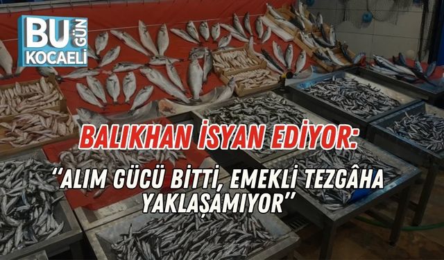 Balıkhan İsyan Ediyor: “Alım Gücü Bitti, Emekli Tezgâha Yaklaşamıyor”