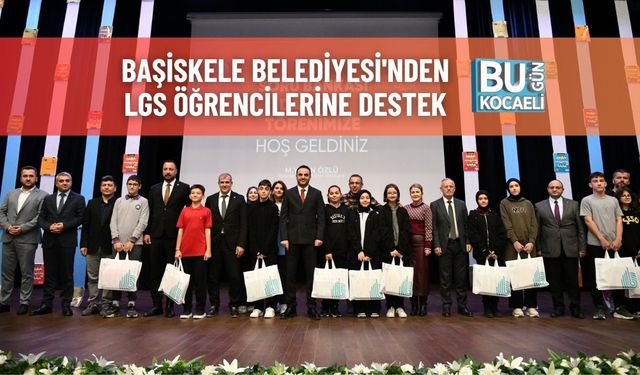 Başiskele Belediyesi'nden LGS Öğrencilerine Destek