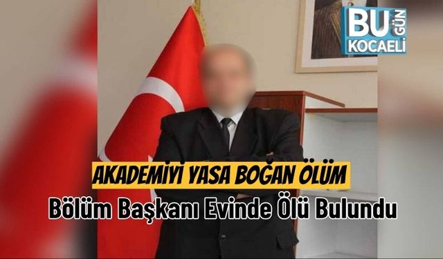 Akademiyi Yasa Boğan Ölüm: Bölüm Başkanı Evinde Ölü Bulundu