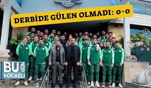 Derbide Gülen Olmadı: 0-0
