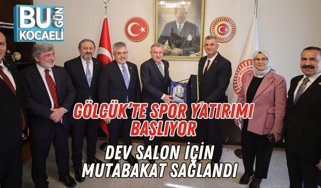 Gölcük’te Spor Yatırımı Başlıyor: Dev Salon İçin Mutabakat Sağlandı