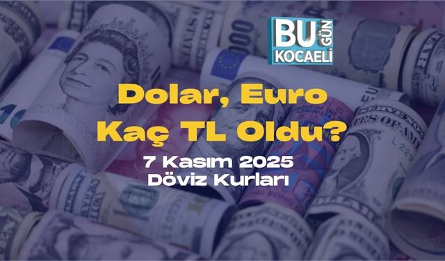 Dolar, Euro Kaç TL Oldu? 7 Kasım 2025 Döviz Kurları