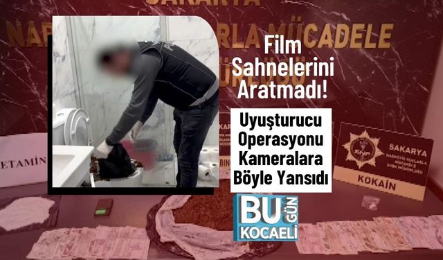 Film Sahnelerini Aratmadı! Uyuşturucu Operasyonu Kameralara Böyle Yansıdı