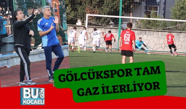Gölcükspor Tam Gaz İlerliyor