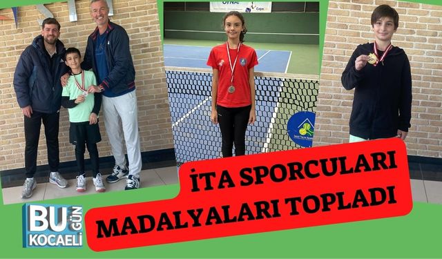 İTA Sporcuları Madalyaları Topladı