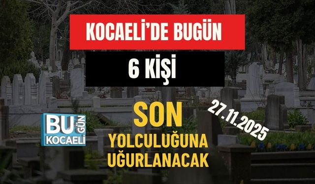 Kocaeli’de  6 Kişi Hayatını Kaybetti