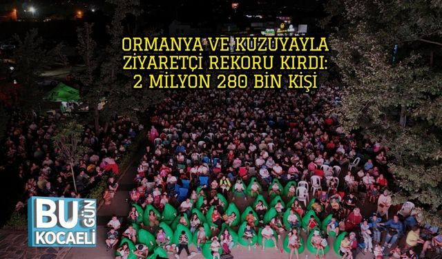 Ormanya ve Kuzuyayla Ziyaretçi Rekoru Kırdı: 2 Milyon 280 Bin Kişi