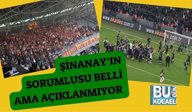 Şinanay’ın Sorumlusu Belli Ama Açıklanmıyor