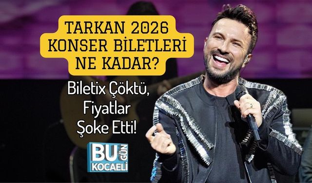 Tarkan 2026 Konser Biletleri Ne Kadar? Biletix Çöktü, Fiyatlar Şoke Etti!