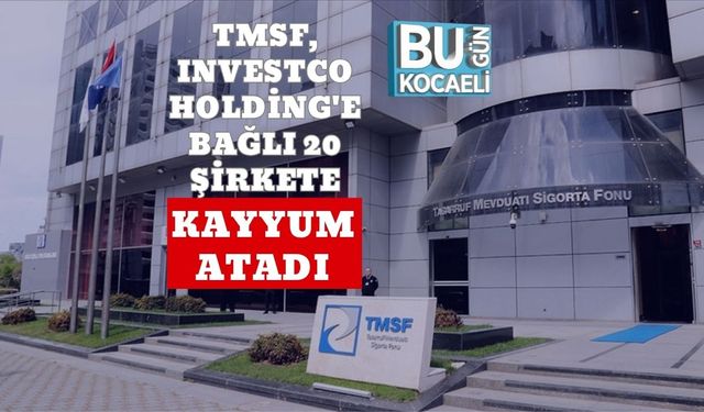 TMSF, Investco Holding'e Bağlı 20 Şirkete Kayyum Atadı