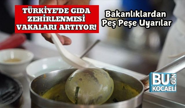 Türkiye’de Gıda Zehirlenmesi Vakaları Artıyor: Bakanlıklardan Peş Peşe Uyarılar