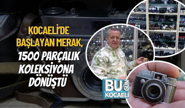 Kocaeli’de Başlayan Merak, 1500 Parçalık Koleksiyona Dönüştü