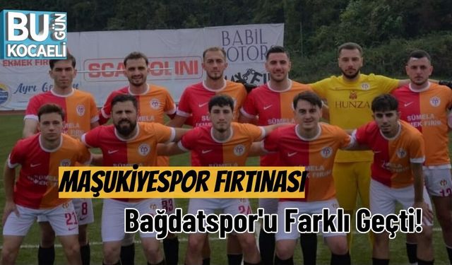 Maşukiyespor Fırtınası: Bağdatspor'u Farklı Geçti!