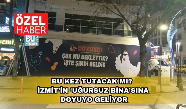 Bu Kez Tutacak Mı? İzmit’in ‘Uğursuz Bina’sına Doyuyo Geliyor