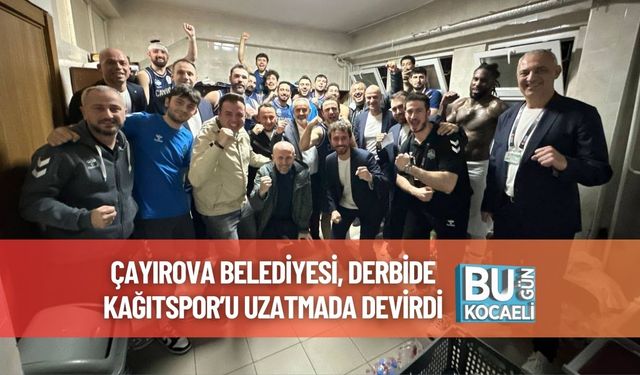 Çayırova Belediyesi, Derbide Kağıtspor’u Uzatmada Devirdi