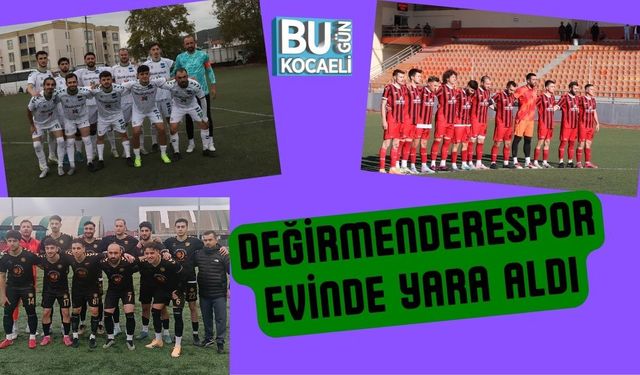Değirmenderespor Evinde Yara Aldı