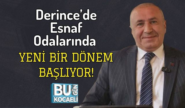 Derince’de Esnaf Odalarında Yeni Bir Dönem Başlıyor!