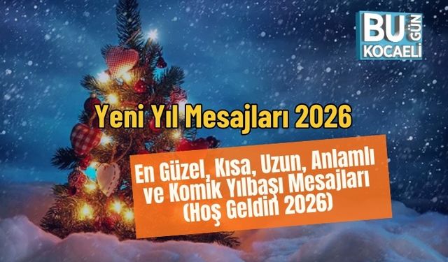 KOMİK YILBAŞI MESAJLARI 2026: Esprili, Komik, Şakalı, Güldüren, Komik En Yeni Yıl İçin Yılbaşı Mesajı Seçenekleri