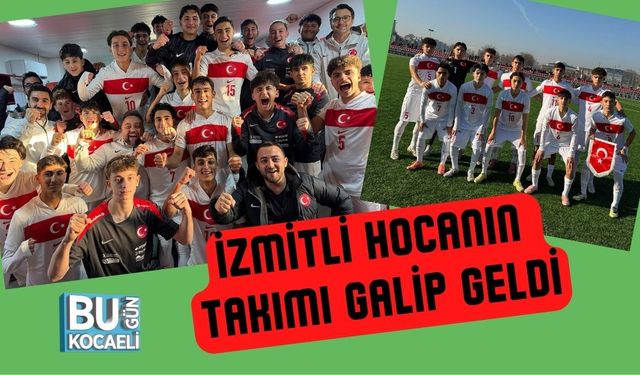 İzmitli Hocanın Takımı Galip Geldi