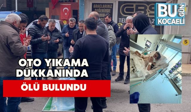 Oto Yıkama Dükkanında Ölü Bulundu