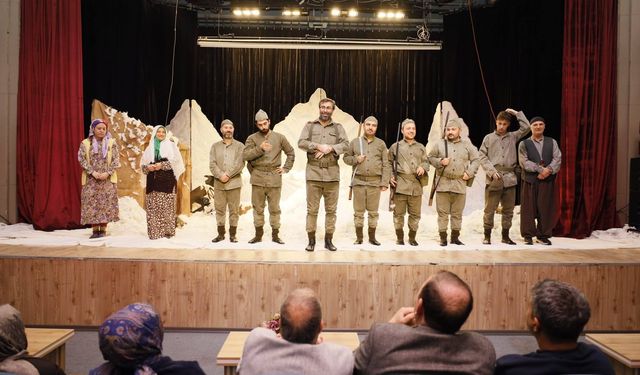 Sarıkamış Harekâtı’nın 111. Yılında “Kardelen Çiçekleri” Sahnelendi