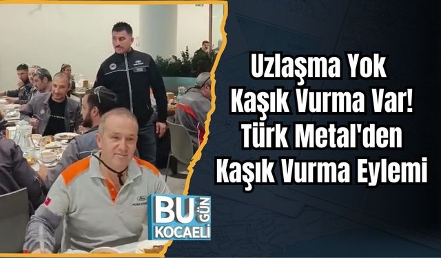 Uzlaşma Yok Kaşık Vurma Var! Türk Metal'den Kaşık Vurma Eylemi