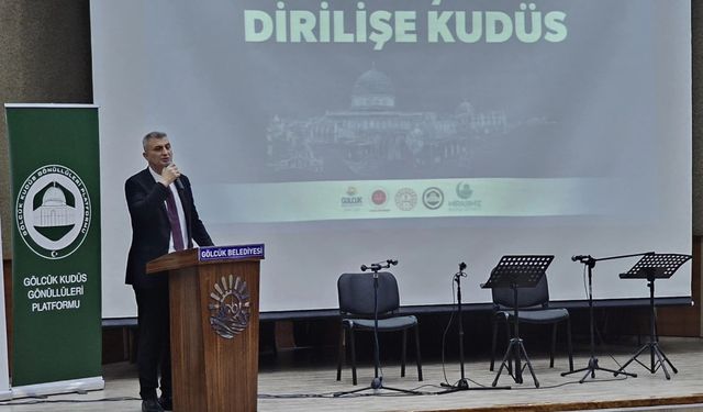 Gölcük’te Anlamlı Buluşma: “Direnişten Dirilişe Kudüs”