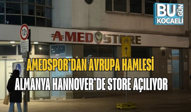Amedspor’dan Avrupa Hamlesi: Almanya Hannover’de Store Açılıyor