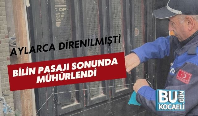 Aylarca Direnilmişti: Bilin Pasajı Sonunda Mühürlendi