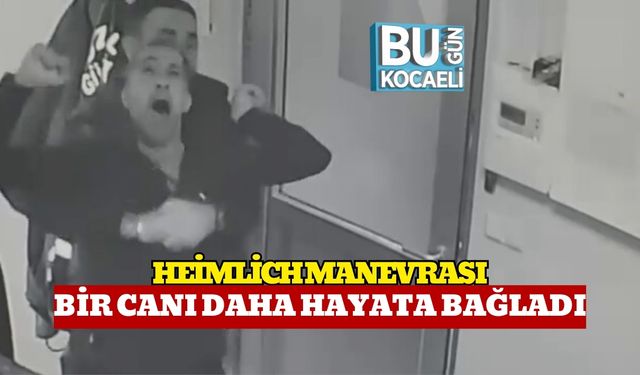 Heimlich Manevrası, Bir Canı Daha Hayata Bağladı!