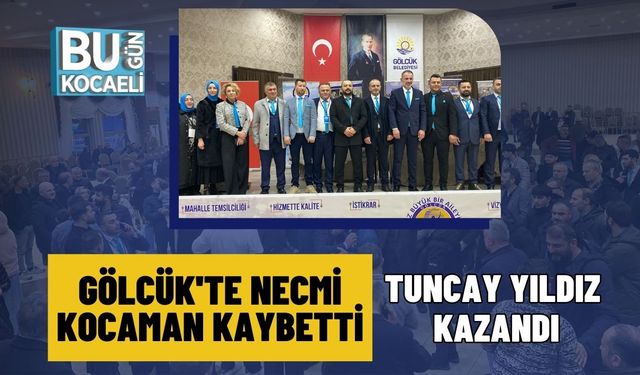 SON DAKİKA! Gölcük'te Necmi Kocaman Kaybetti, Tuncay Yıldız Kazandı