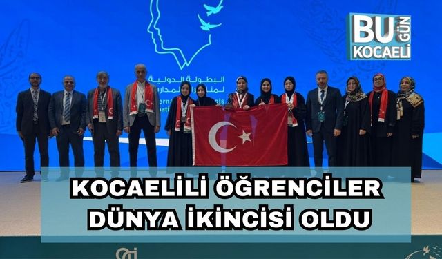 Kocaelili Öğrenciler Dünya İkincisi Oldu